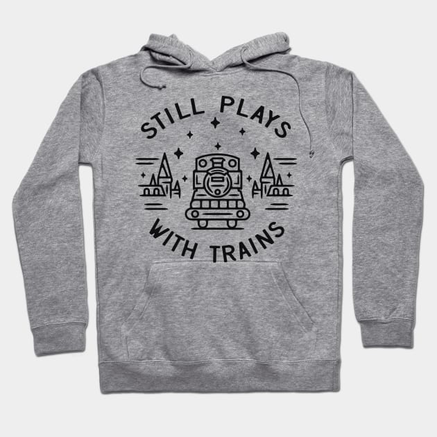 Model Railway Model Maker Railroad Gift Hoodie by Foxxy Merch